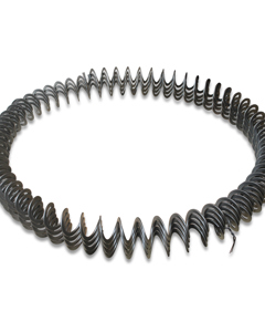 Auger open core 60x60x36.5x4.0 right FlexVey 75/E